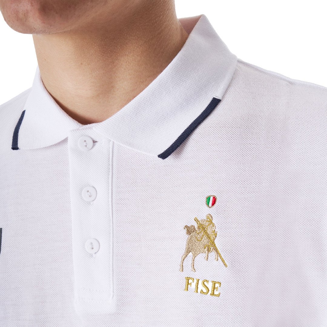 Inicio Polo uomo da allenamento tre bottoni Equestro X FISE 53,28&nbsp;€