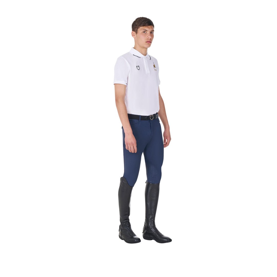 Inicio Polo uomo da allenamento tre bottoni Equestro X FISE 53,28&nbsp;€
