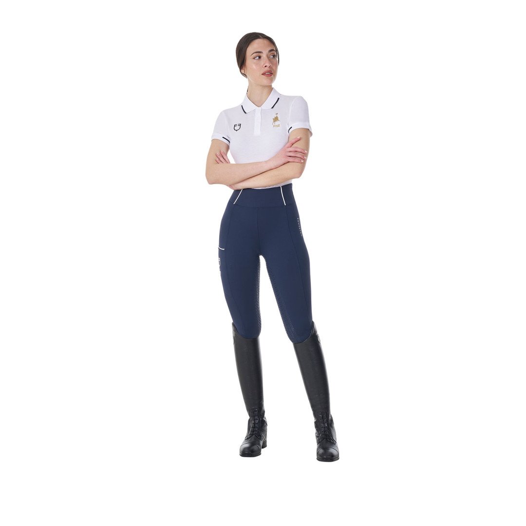 Startseite Polo donna da allenamento tre bottoni Equestro X FISE 53,28&nbsp;€