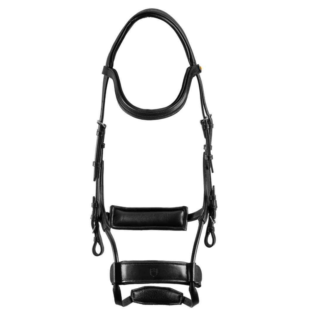 Comfitec shaped leather bridle