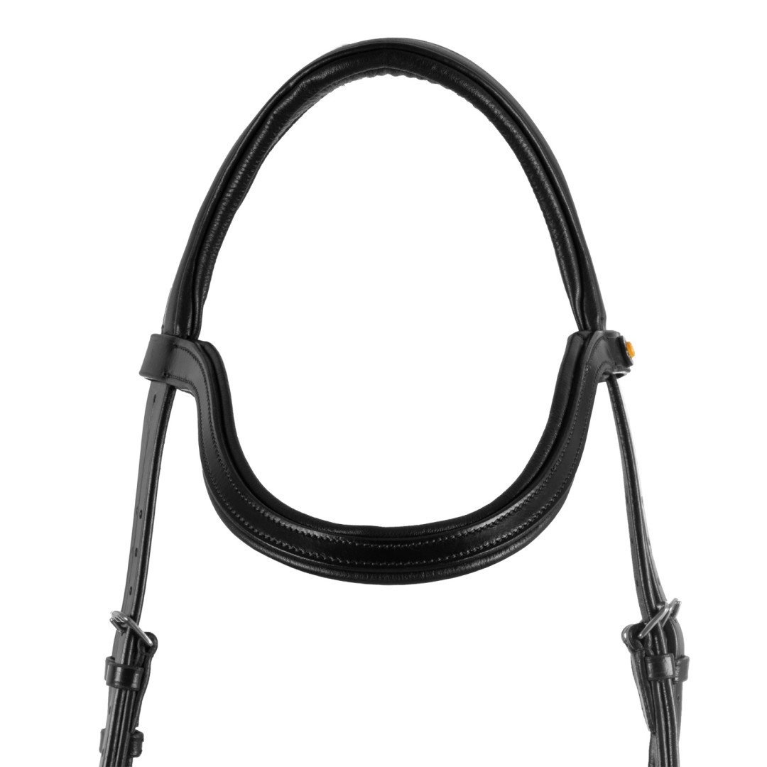Comfitec shaped leather bridle