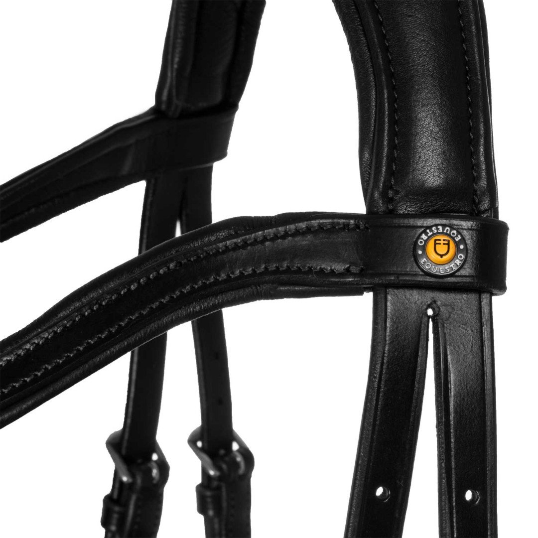 Comfitec shaped leather bridle