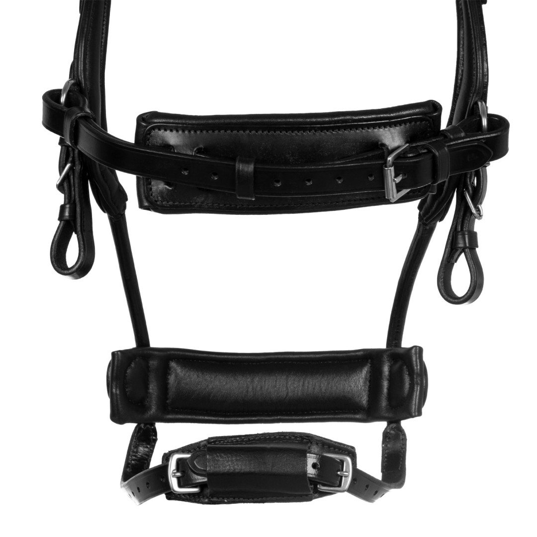 Comfitec shaped leather bridle
