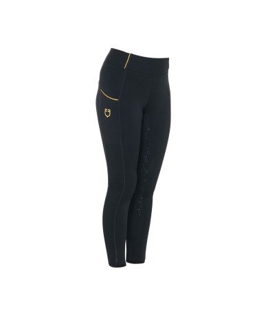 Girls' leggings with fleece lining