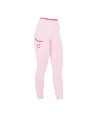 Leggins donna con decorazioni perforate