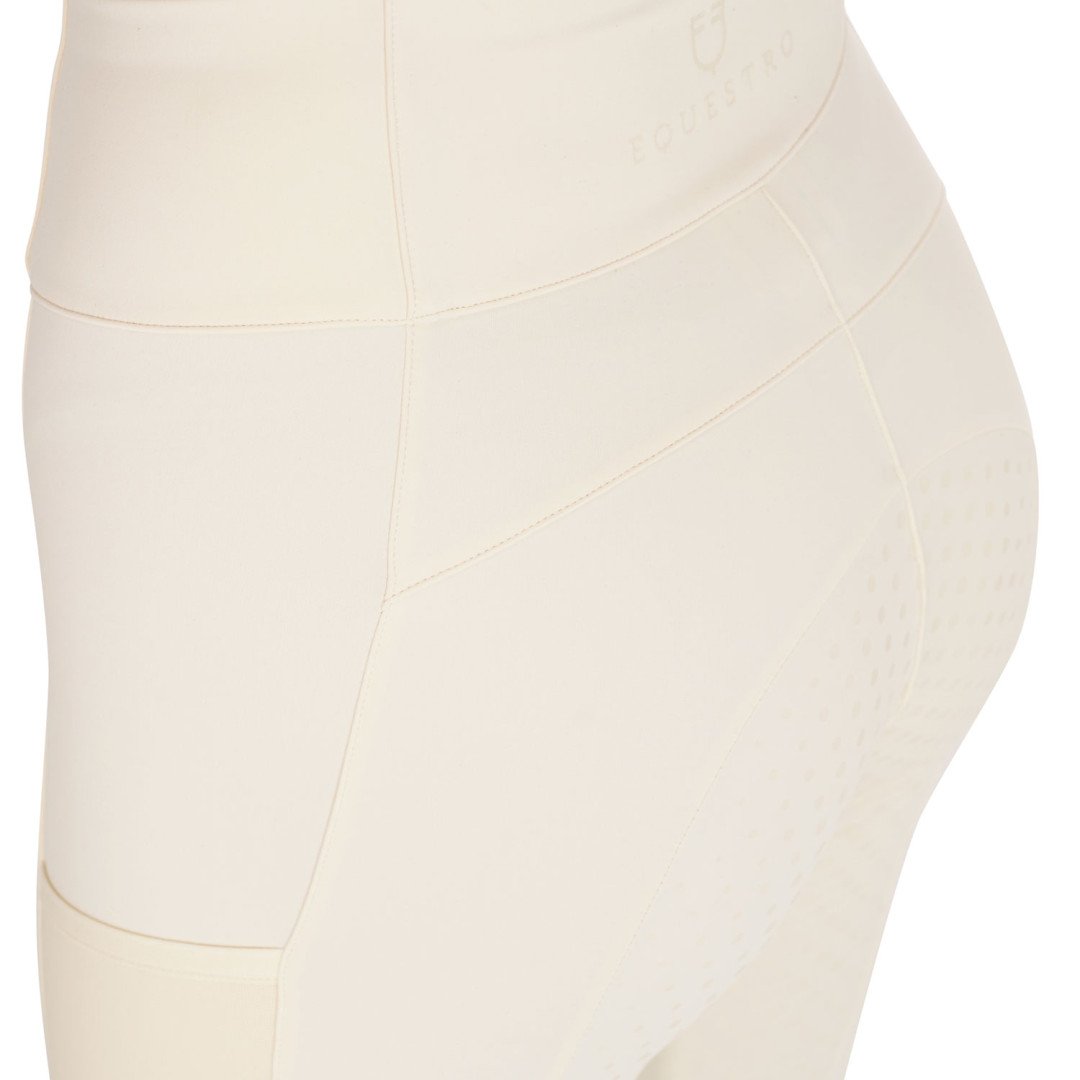 Damen-Leggings mit full und perforierten Einsätzen