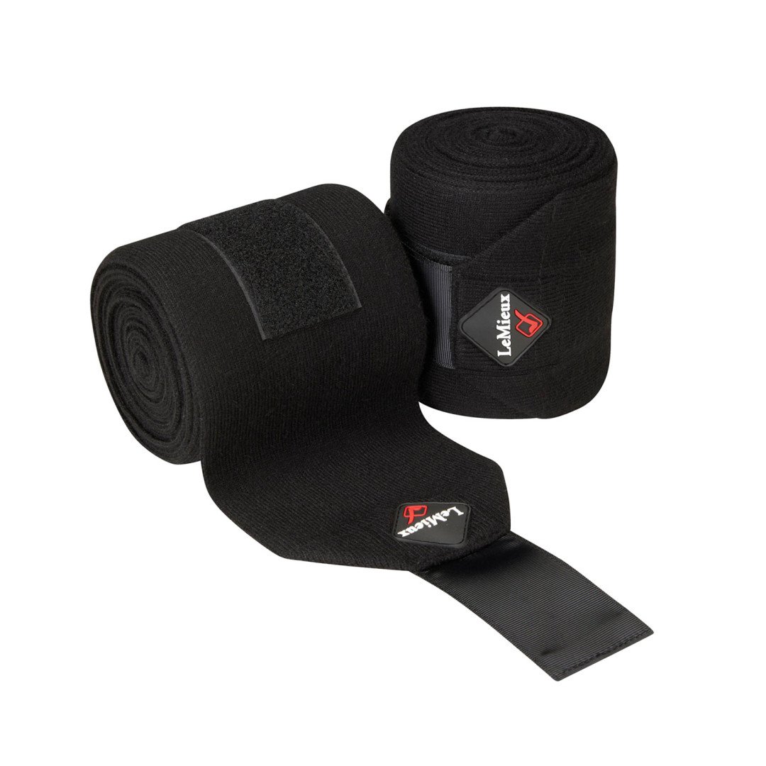 Bandagens estáveis pretas tamanho único