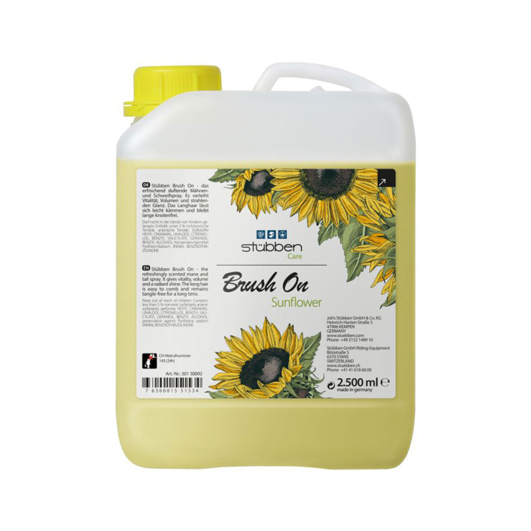 STUBBEN BRUSH ON REFILL SUNFLOWER 2,5 L STUBBEN BRUSH ON REFILL SUNFLOWER 2,5 L