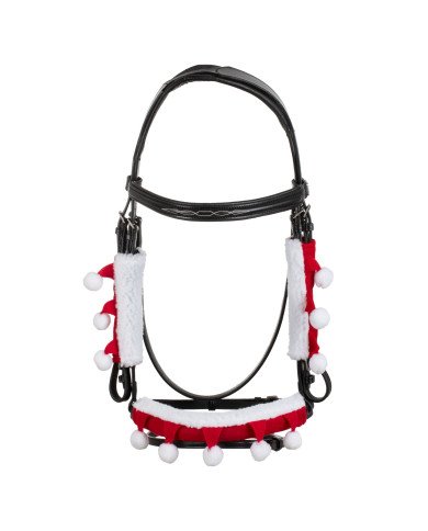 Set of nose covers + halter cheeks, Christmas collection