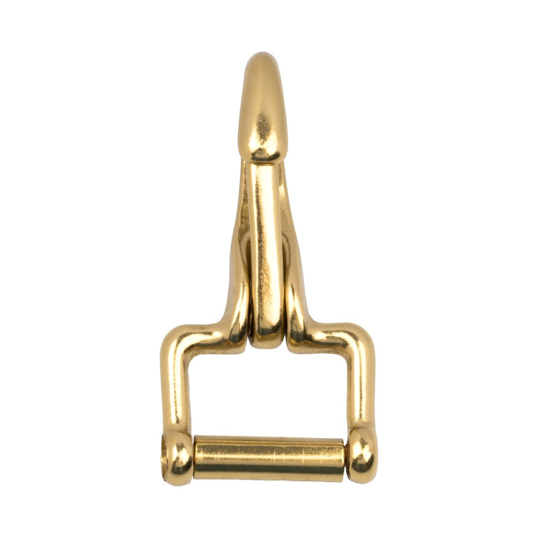 BRASS PLATED STEEL HOOK