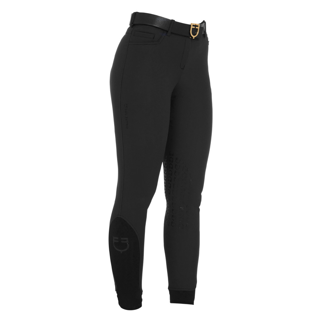 Women's Slim Fit Grip Breeches With Logo Women's Slim Fit Grip Breeches With Logo