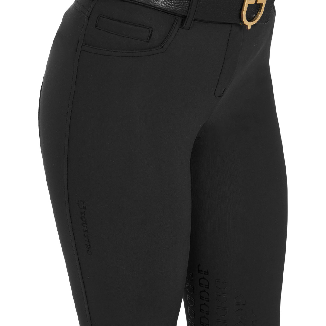 Women's Slim Fit Grip Breeches With Logo Women's Slim Fit Grip Breeches With Logo