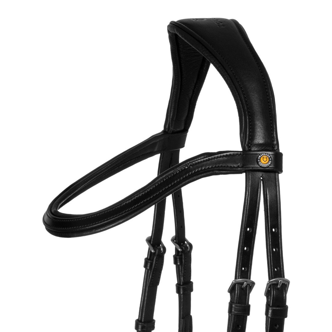 Comfitec shaped leather bridle