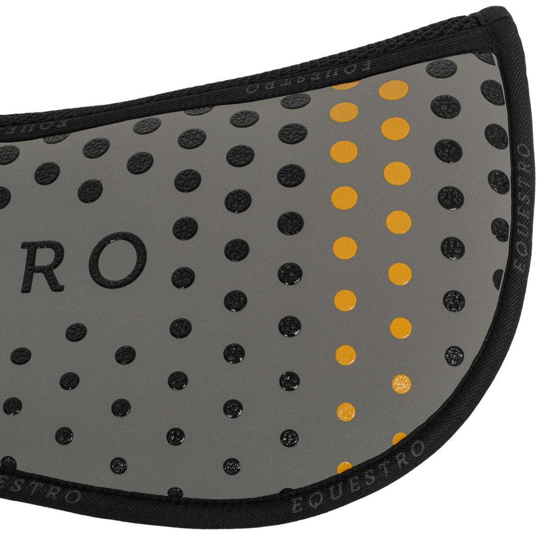 EQ Compensator In Mfoam With Grip. Perforated Fabric On The Gar. Yellow Logo.