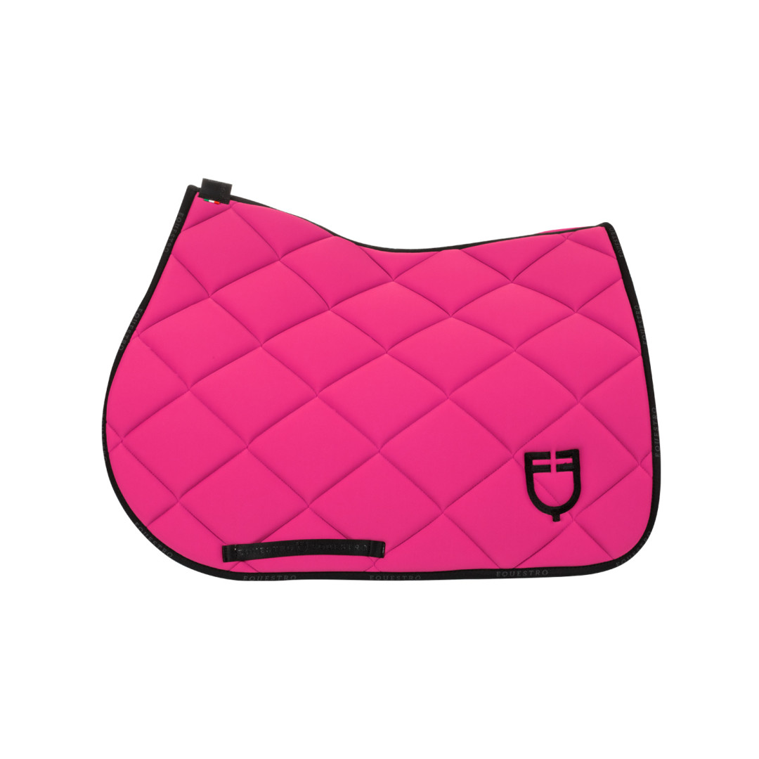 Jumping Saddle Pad Technical Fabric With Logo Jumping Saddle Pad Technical Fabric With Logo