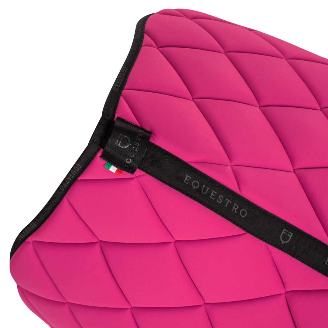 Jumping Saddle Pad Technical Fabric With Logo Jumping Saddle Pad Technical Fabric With Logo