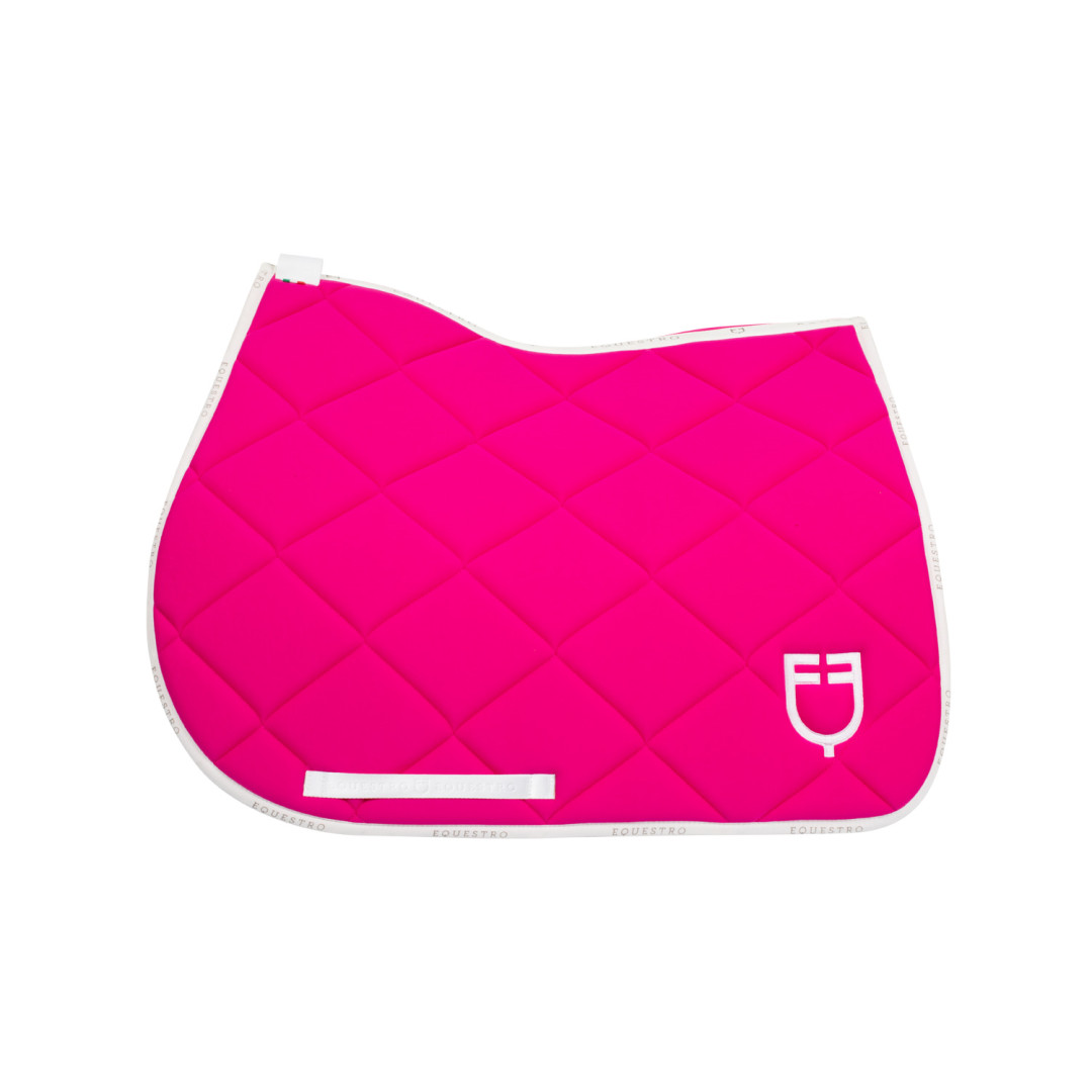 Jumping Saddle Pad Technical Fabric With Logo Jumping Saddle Pad Technical Fabric With Logo