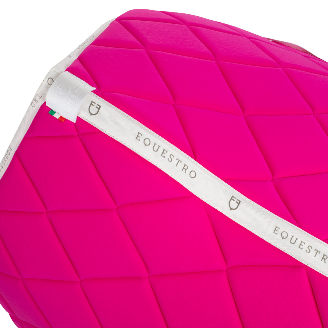 Jumping Saddle Pad Technical Fabric With Logo Jumping Saddle Pad Technical Fabric With Logo