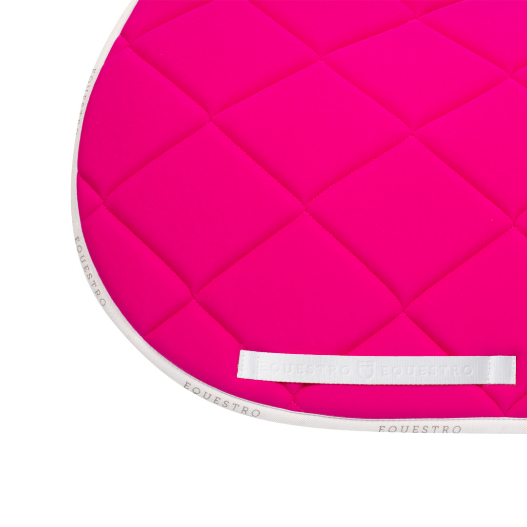 Jumping Saddle Pad Technical Fabric With Logo Jumping Saddle Pad Technical Fabric With Logo