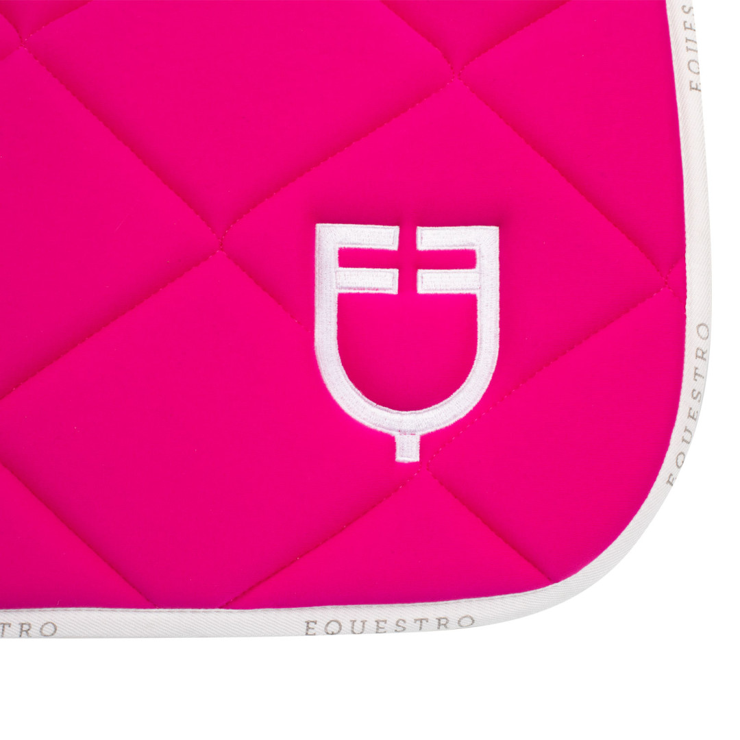 Jumping Saddle Pad Technical Fabric With Logo Jumping Saddle Pad Technical Fabric With Logo