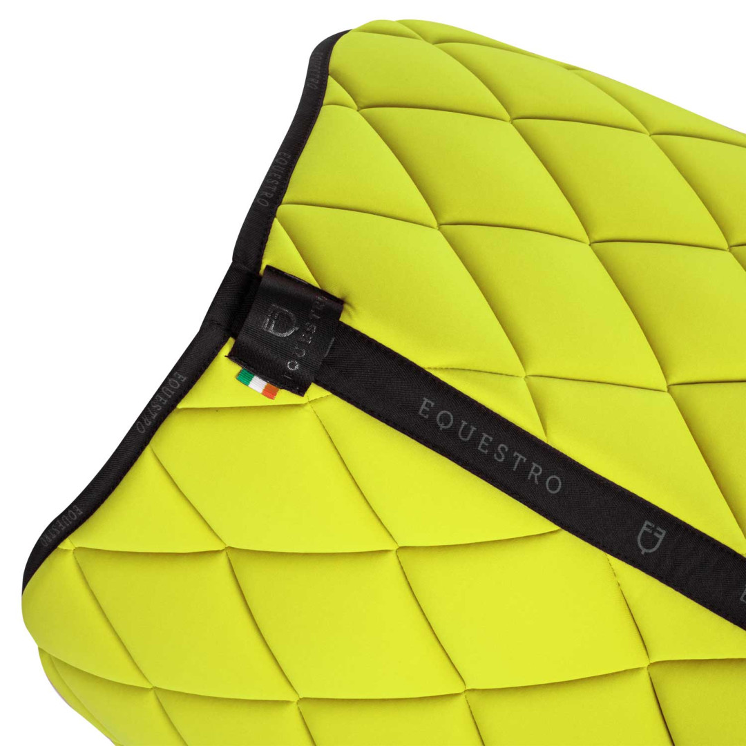 Jumping Saddle Pad Technical Fabric With Logo Jumping Saddle Pad Technical Fabric With Logo