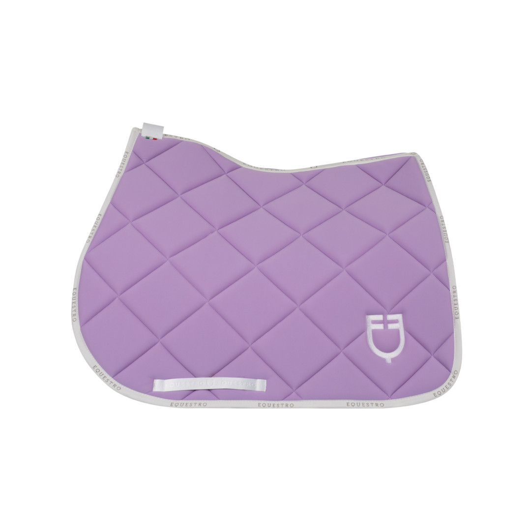 Jumping Saddle Pad Technical Fabric With Logo Jumping Saddle Pad Technical Fabric With Logo
