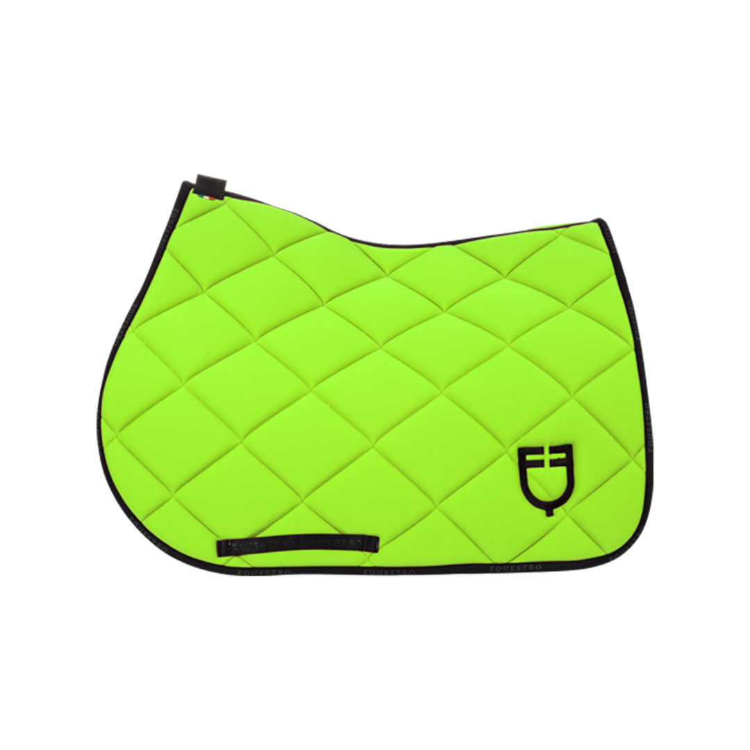 Jumping Saddle Pad Technical Fabric With Logo Jumping Saddle Pad Technical Fabric With Logo