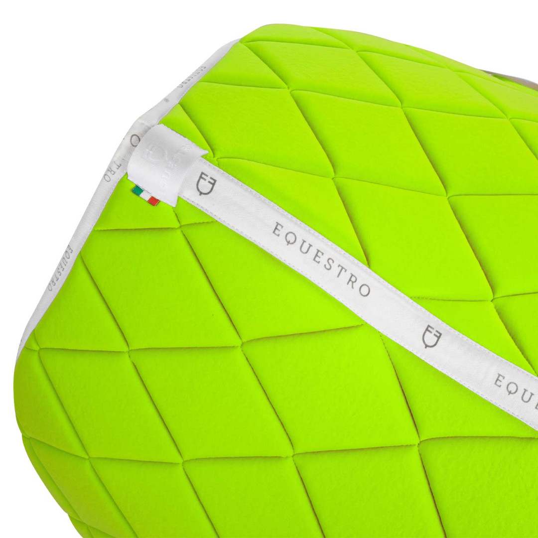 Jumping Saddle Pad Technical Fabric With Logo Jumping Saddle Pad Technical Fabric With Logo