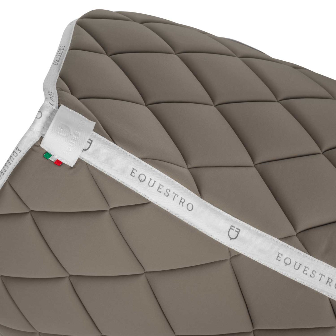 Jumping Saddle Pad Technical Fabric With Logo Jumping Saddle Pad Technical Fabric With Logo