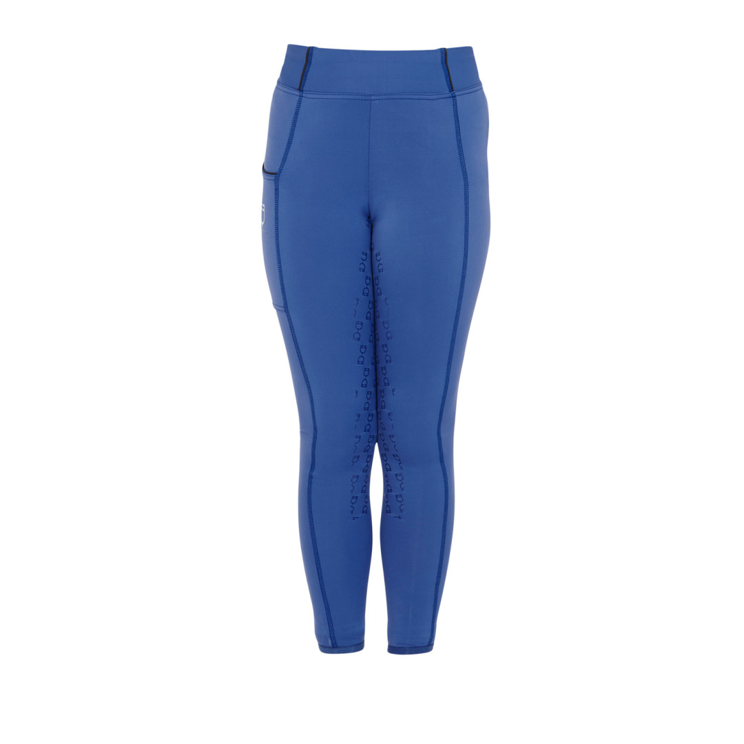 Leggins bambina slim fit grip con logo Leggins bambina slim fit grip con logo