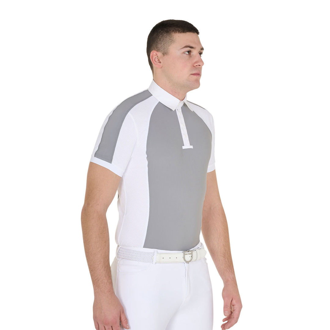 Polo Homme SS Boutons 1 2 Mesh Polo Homme SS Boutons 1 2 Mesh