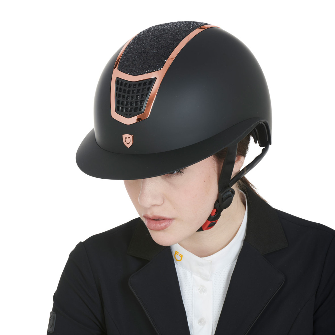 Casco Equestro Modèle Eclipse Stone Mat Wide Visor 3 Rembourrage Casco Equestro Modèle Eclipse Stone Mat Wide Visor 3 Rembourrage
