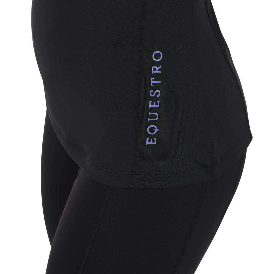 Base Layer Donna Equestro Manica Corta In Tessuto Tecnico Base Layer Donna Equestro Manica Corta In Tessuto Tecnico