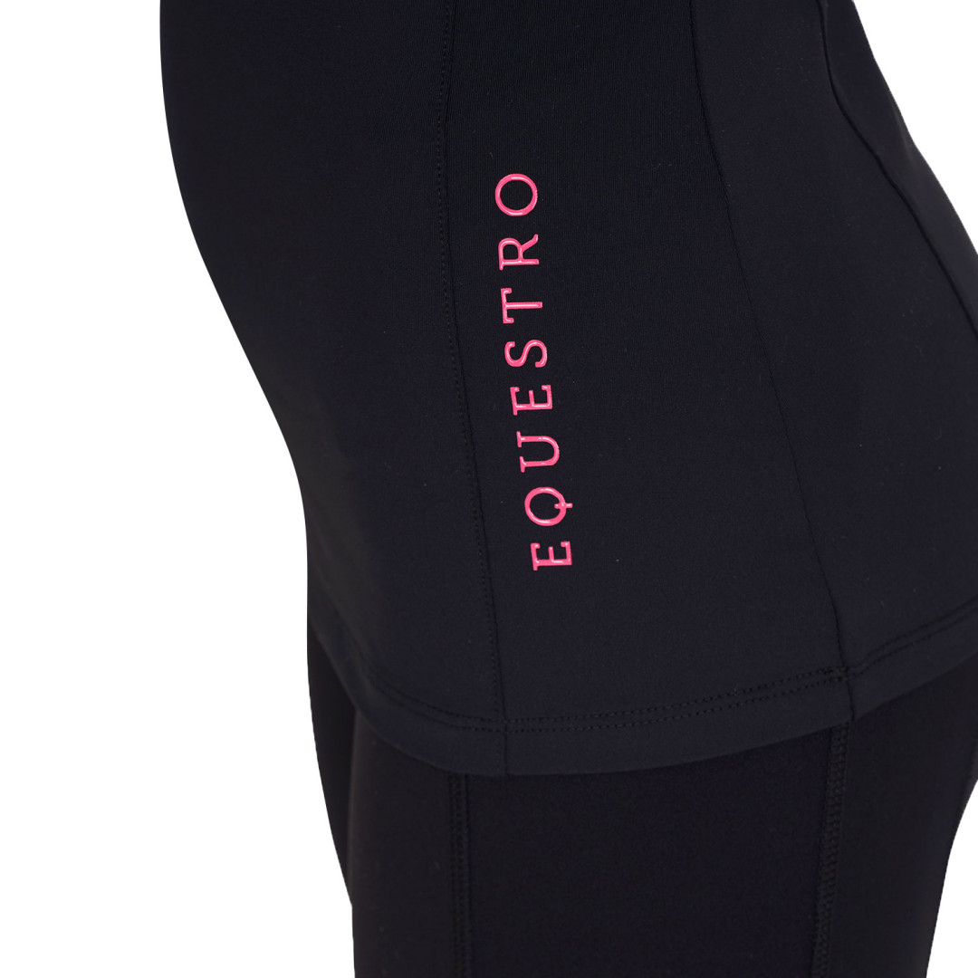 Base Layer Donna Equestro Manica Corta In Tessuto Tecnico Base Layer Donna Equestro Manica Corta In Tessuto Tecnico