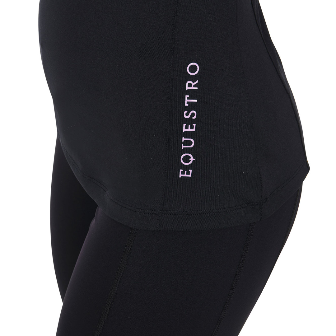 Base Layer Donna Equestro Manica Corta In Tessuto Tecnico Base Layer Donna Equestro Manica Corta In Tessuto Tecnico