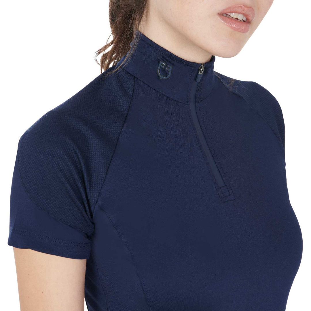 Base Layer Donna Equestro Manica Corta In Tessuto Tecnico Base Layer Donna Equestro Manica Corta In Tessuto Tecnico