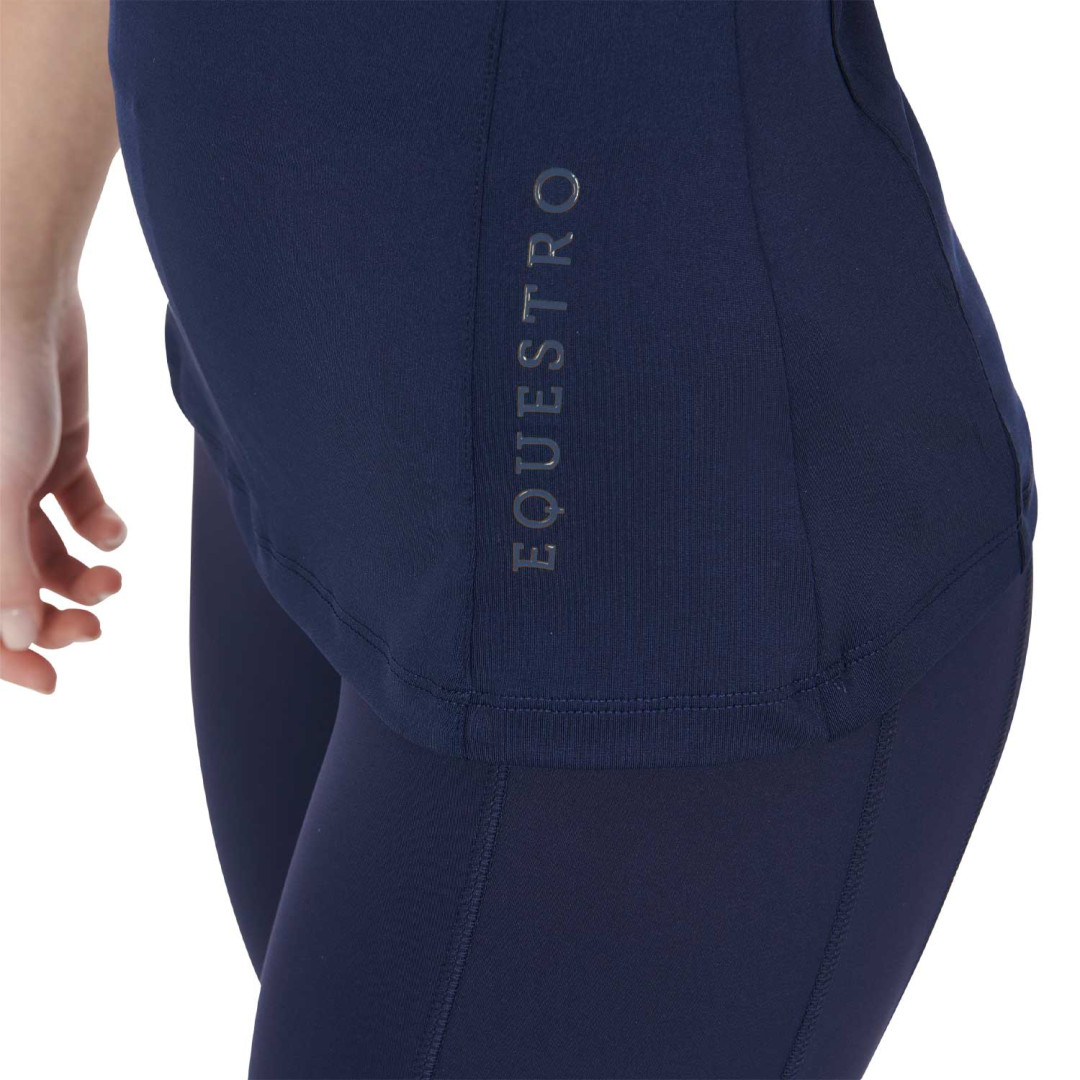 Base Layer Donna Equestro Manica Corta In Tessuto Tecnico Base Layer Donna Equestro Manica Corta In Tessuto Tecnico
