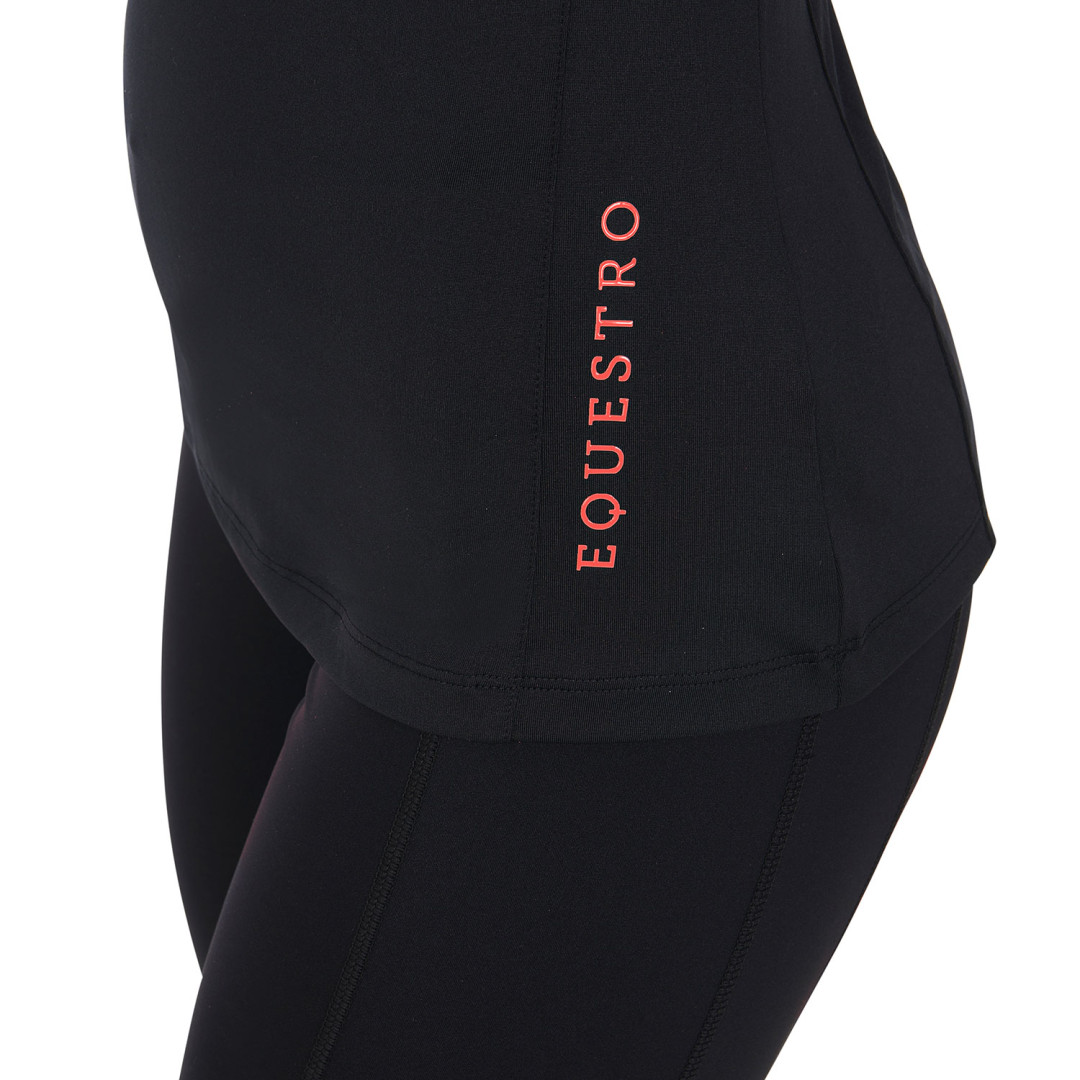 Base Layer Donna Equestro Manica Corta In Tessuto Tecnico Base Layer Donna Equestro Manica Corta In Tessuto Tecnico