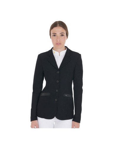 Perforated Woman Riding Jacket