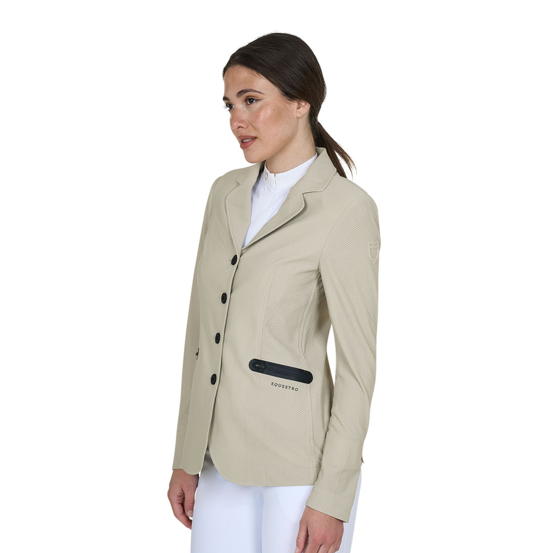 Chaqueta Equitación Mujer Perforada Chaqueta Equitación Mujer Perforada