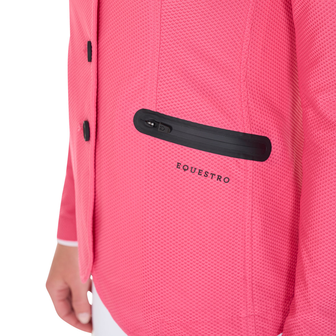 Chaqueta Equitación Mujer Perforada Chaqueta Equitación Mujer Perforada