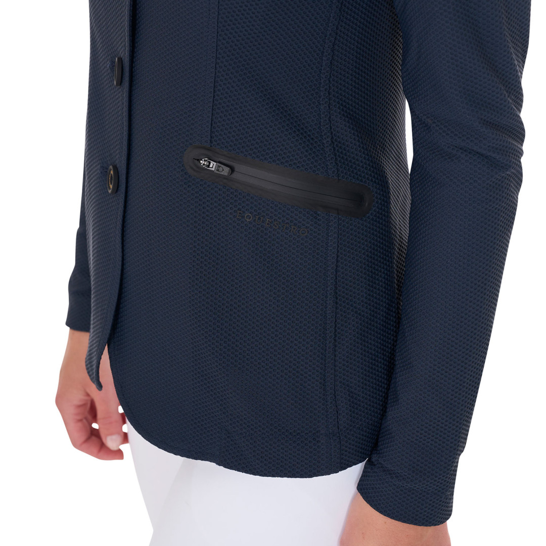 Chaqueta Equitación Mujer Perforada Chaqueta Equitación Mujer Perforada