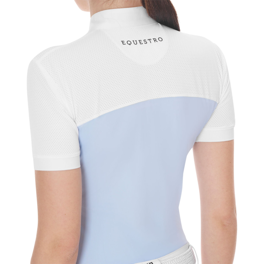 Polo Mujer SS Botones 1 2 Malla Polo Mujer SS Botones 1 2 Malla