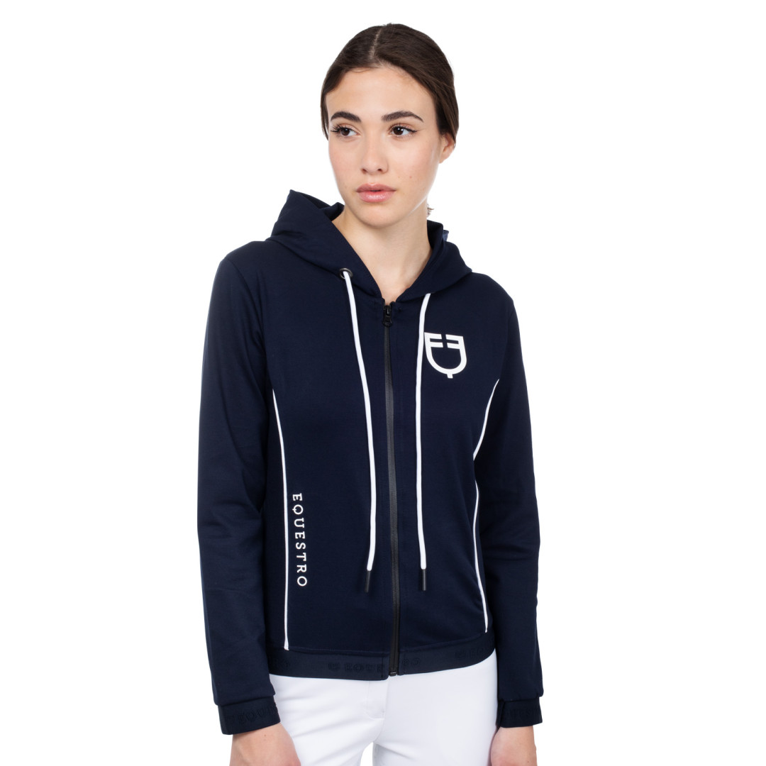 Sweat à Capuche Femme Interlock Full Zip Sweat à Capuche Femme Interlock Full Zip