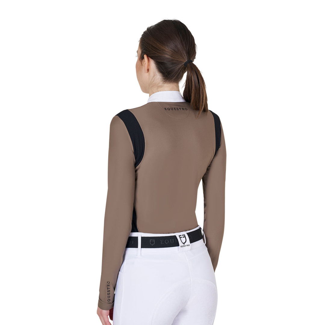 Polo Donna Slim Fit in Tessuto Tecnico Polo Donna Slim Fit in Tessuto Tecnico