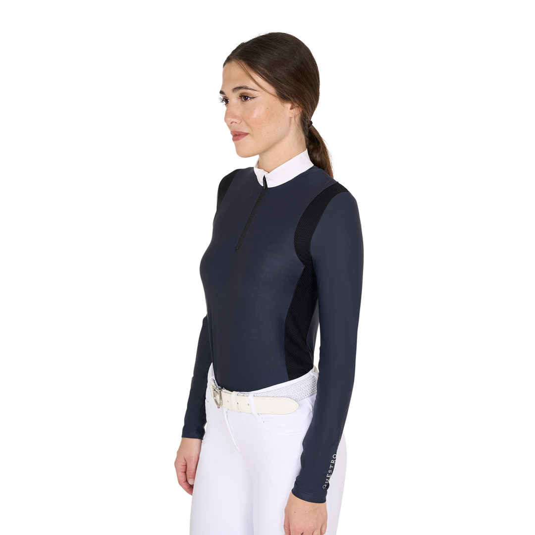 Polo Donna Slim Fit in Tessuto Tecnico Polo Donna Slim Fit in Tessuto Tecnico