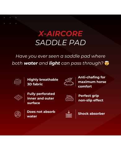 Endurance Saddlepad  EQUITIME 3D X-AIRCORE breathable saddlepad 122,94 €