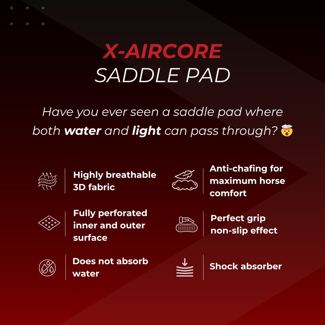 Tapis de selle Endurance  EQUITIME X-AIRCORE 3D tapis de selle respirant 122,94 €