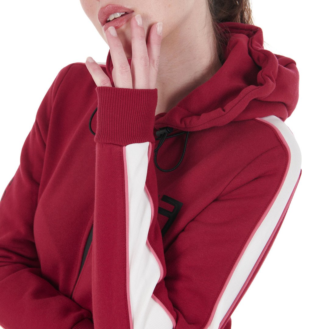 Moletom feminino com zíper