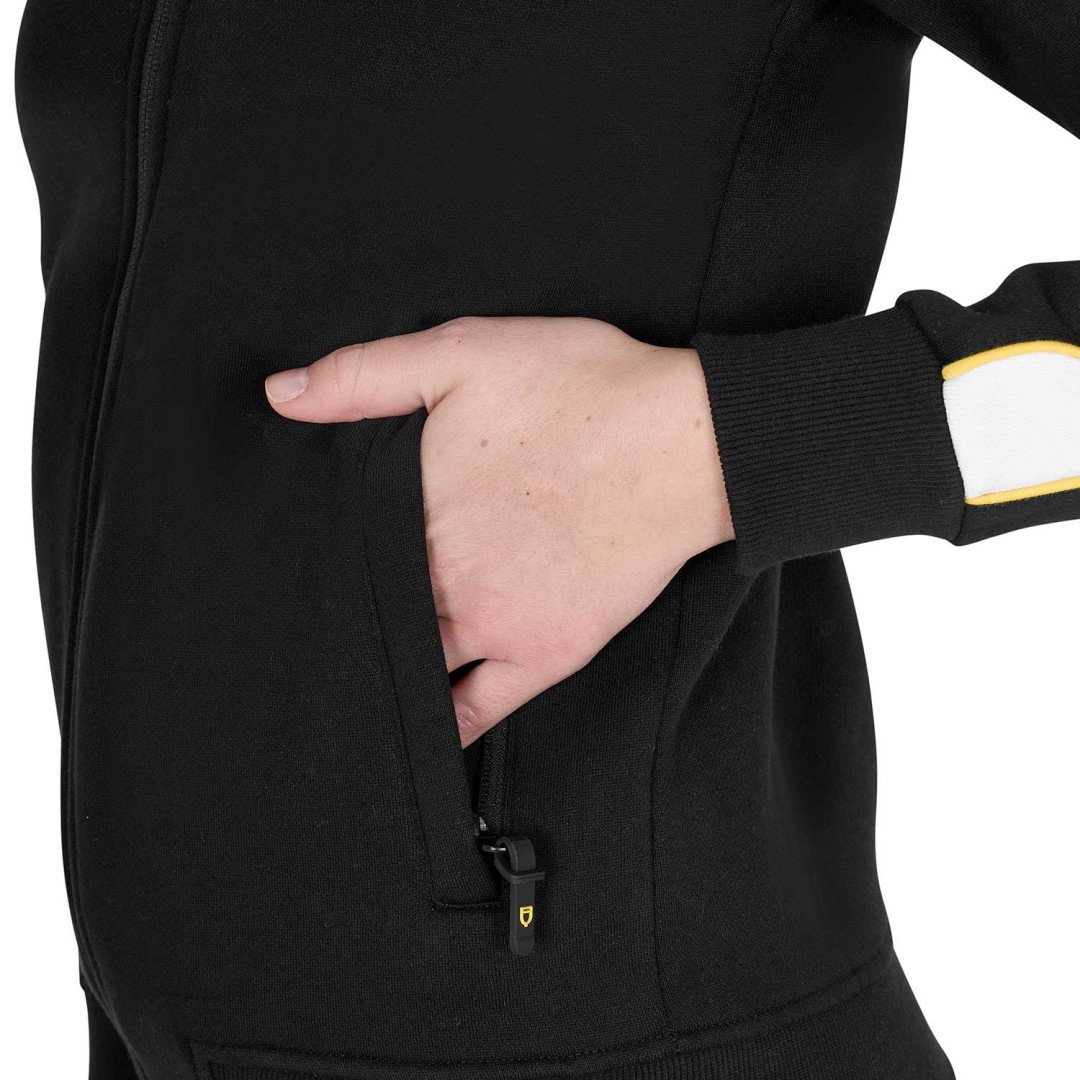 Moletom feminino com zíper